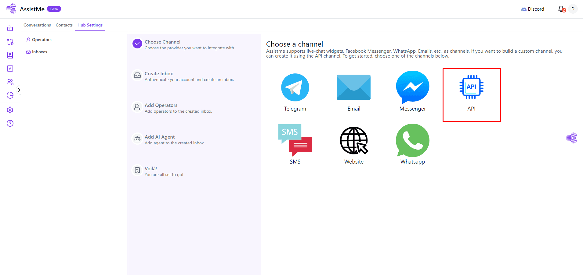 telegram Step 1