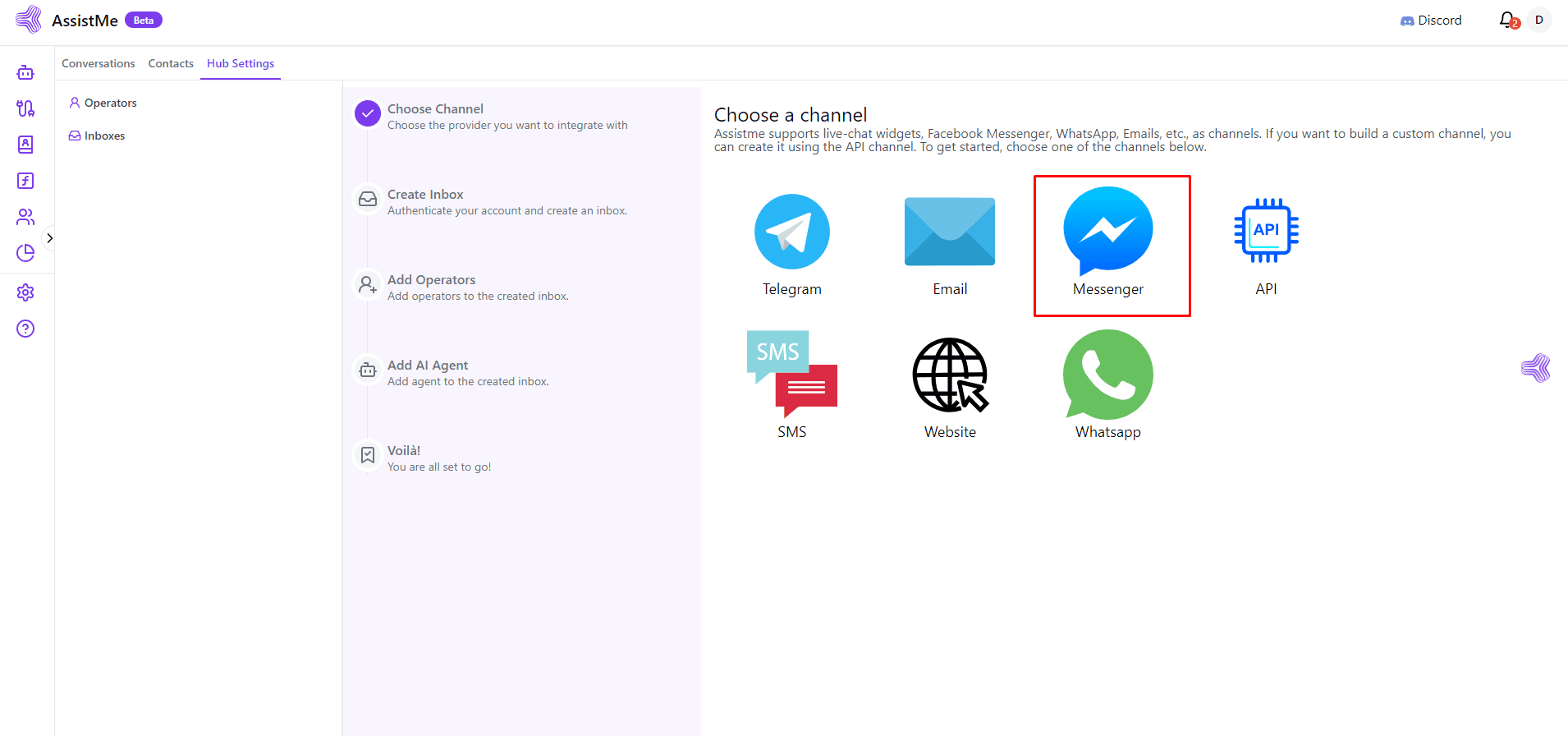 telegram Step 2